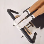 move active crew sporty stripe ivory and black