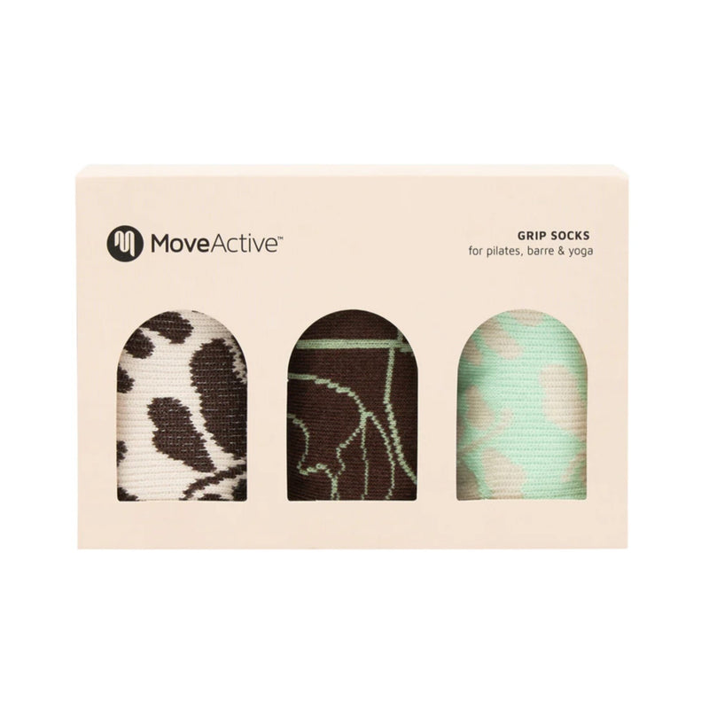 Move Active Grip Socks Gift Box Art Series Canvas 2