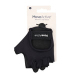 move active grip gloves black