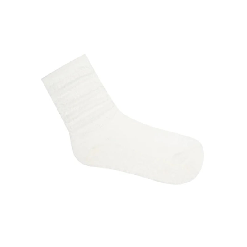 MoveActive Scrunch Non Slip Grip Socks Ivory 4