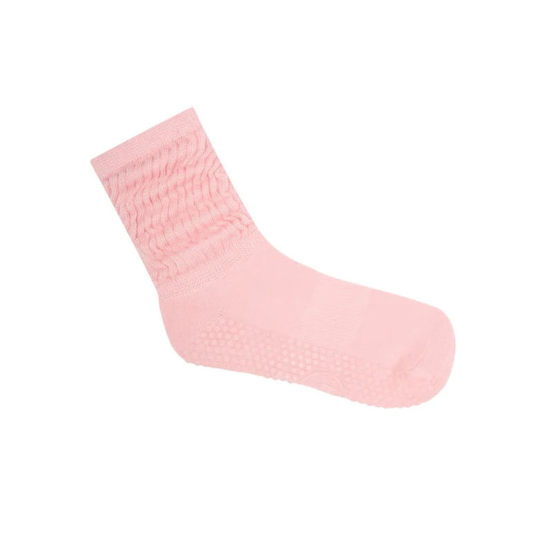 MoveActive Scrunch Non Slip Grip Socks Pink 3