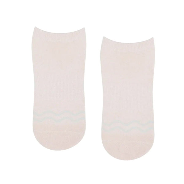 MoveActive Classic Low Rise Grip Socks  Miami Deco