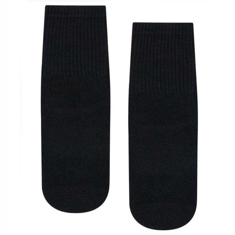 move active grip socks crew black