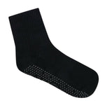 move active grip socks crew black