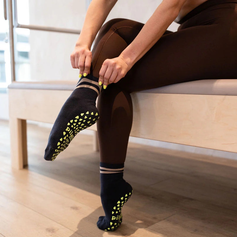 Barre + Pilates + Yoga Socks  Knee High Grip Socks – SIMPLYWORKOUT