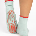 Pointe Studio Mental Vacay Ankle Sky Grip Socks 2