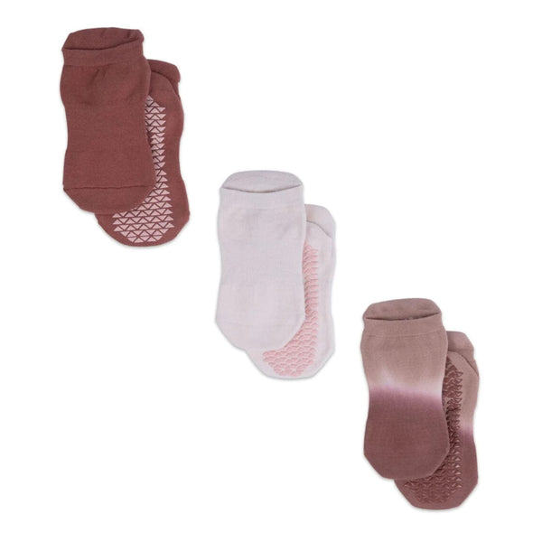 pointe studio sunset 3 pack grip socks