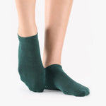 pointe studio union grip socks smokey pine