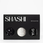 Shashi Shine Pack Black and White Grip Socks 1