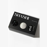 Shashi Shine Pack Black and White Grip Socks 2