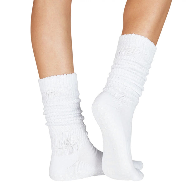 souls grip socks crew white cloud