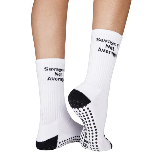 souls LA savage not average grip socks