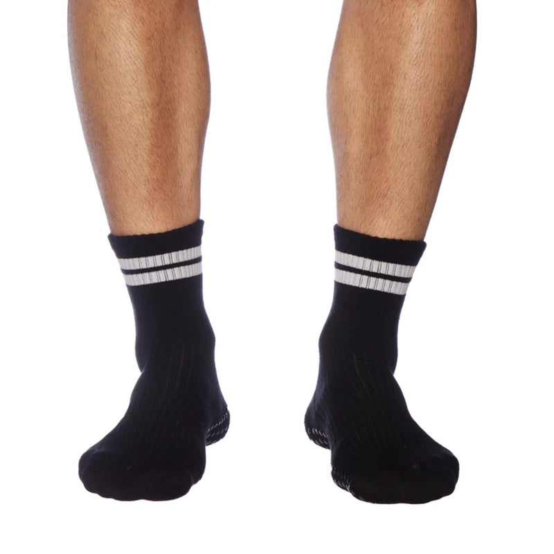 souls mens crew grip socks black