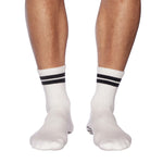 souls mens crew grip socks white