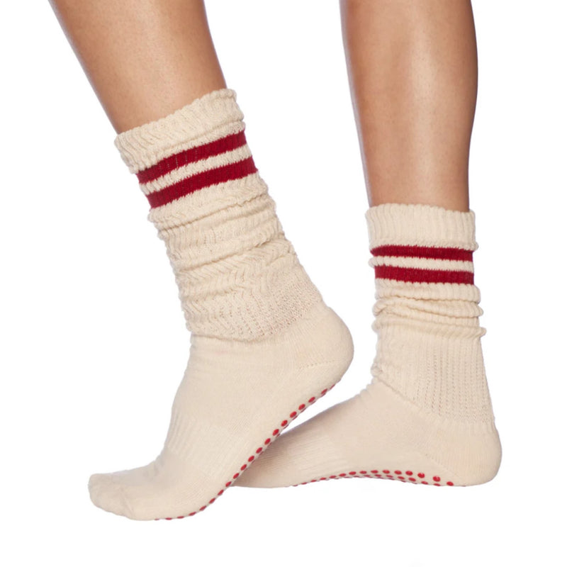 souls LA red cloud grip socks