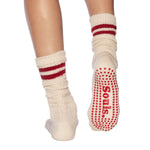 souls LA red cloud grip socks