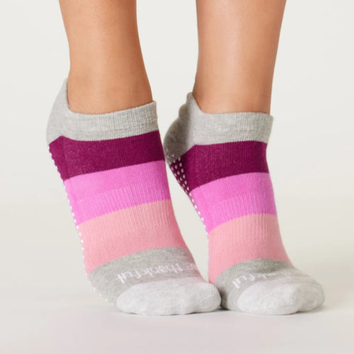 Be Thankful Grip Socks - Marlowe - Sunset (Barre / Pilates)