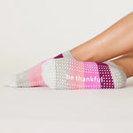 Be Thankful Grip Socks - Marlowe - Sunset (Barre / Pilates)