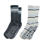 Sticky Be Boys 2 Pack Cooper Grip Crew Socks