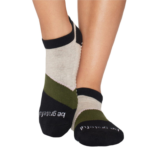 sticky be be grateful Althea aspen grip socks