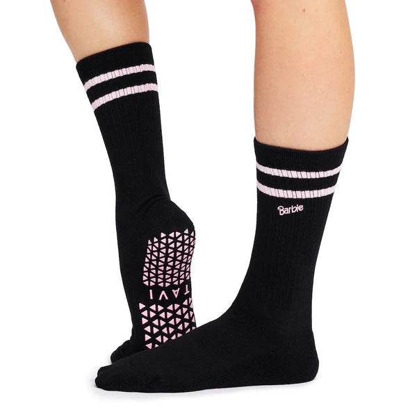 tavi active kai grip socks barbie ebony pink