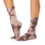 tavi active kai primrose tie dye grip socks