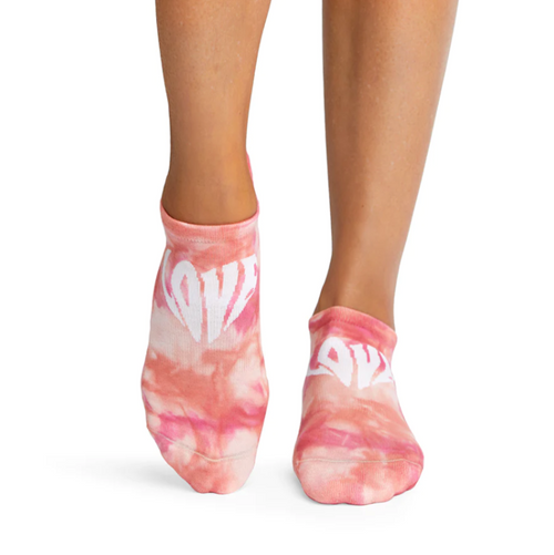 Sticky Grip Socks for Barre, Pilates, Lagree, Yoga, Dance - Life By Lexie Non  Slip Women's Socks, But you died. : : Everything Else