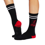 tavi active kai sleigh grip socks crew