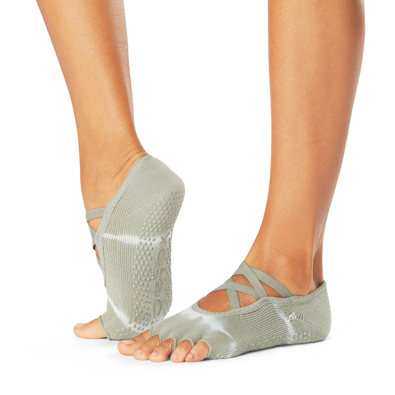 ToeSox Grip Pilates Barre Socks – Non Slip Ankle Full Toe for Yoga &  Ballet, Socks -  Canada