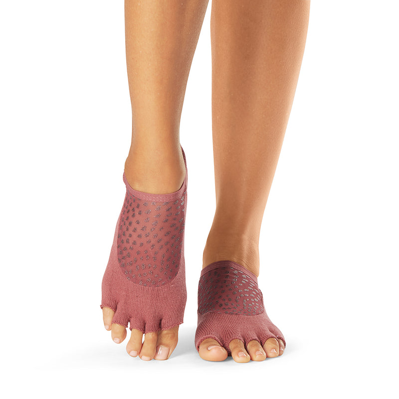 ToeSox Half Toe Elle Grip Socks - Grip Socks (Barre + Pilates +
