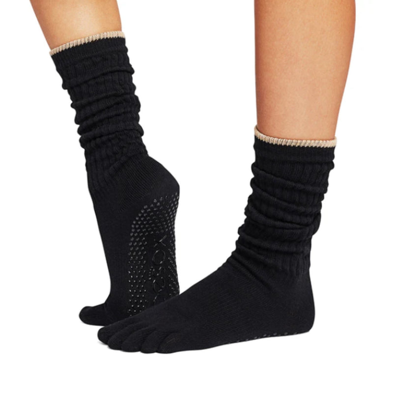 Toesox Full Toe Slouch Nightsky Grip Socks