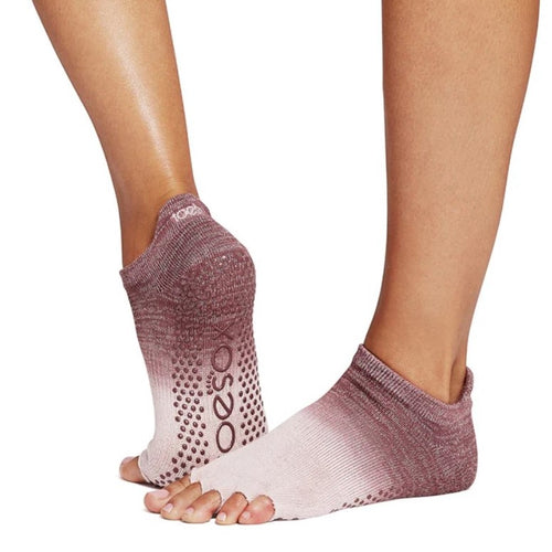 toe sox grip socks half toe low rise winterize