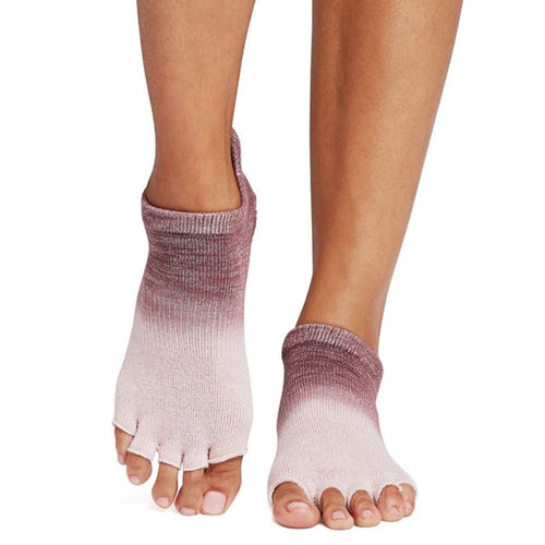 toe sox grip socks half toe low rise winterize