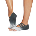 ToeSox Half Toe Elle Snowpack Grip Socks 1