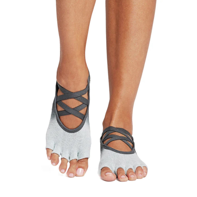 ToeSox Half Toe Elle Snowpack Grip Socks 2