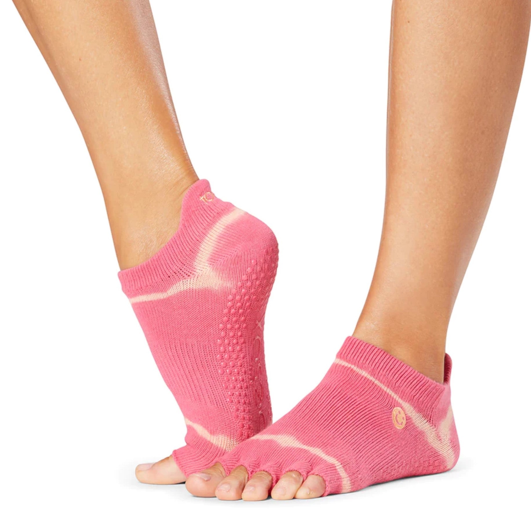  Toesox Womens Low Rise Half Toe Grip Non-Slip For Ballet
