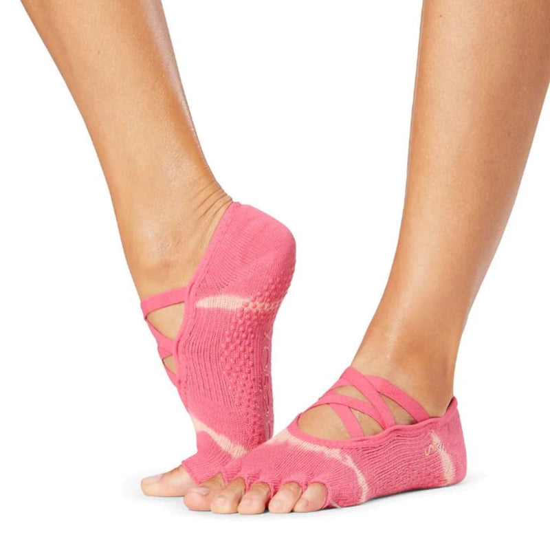 Elle Half Toe - Woodstock Grip Socks (Barre / Pilates)