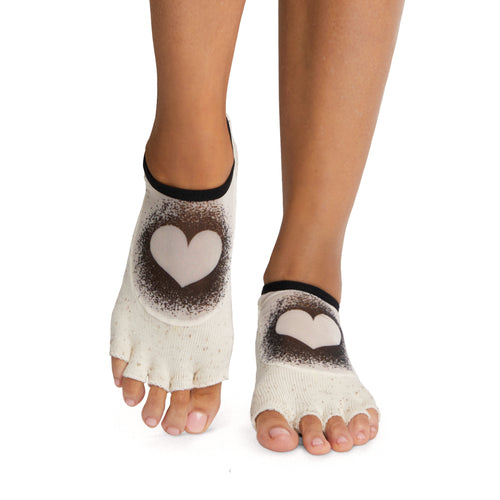 6 Pair ToeSox Calf Length Animal Womens Funny Feet Striped Toe Socks S —  AllTopBargains