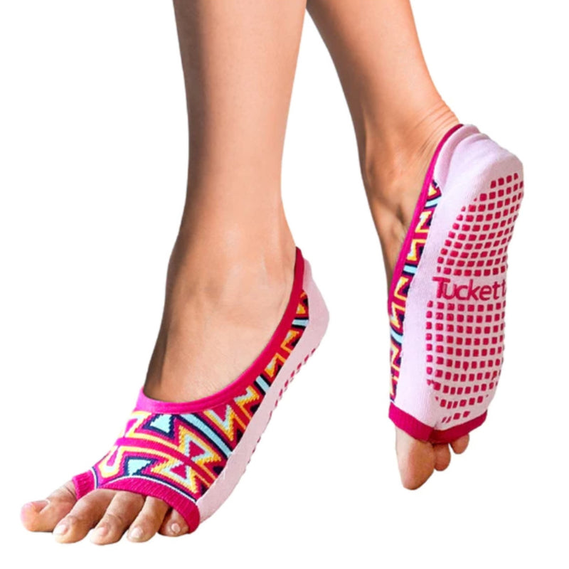 Anklet Grip Socks Neon Waters - Tucketts - simplyWORKOUT