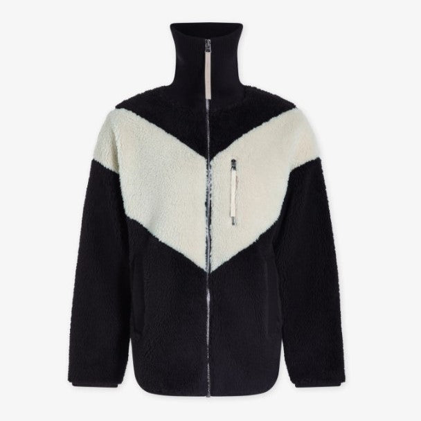 Varley Jacket Corson Sherpa Black 4