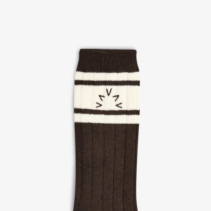 Varley Malissa Plush Wide Rib Coffee Bean Sock 2