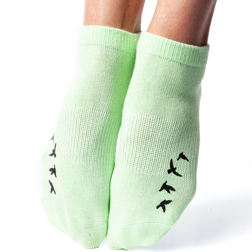 Arebesk Birdie Grip Socks Neon Green