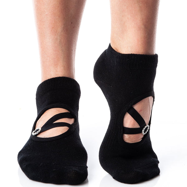 Arebesk Diamond - Black Grip Socks 