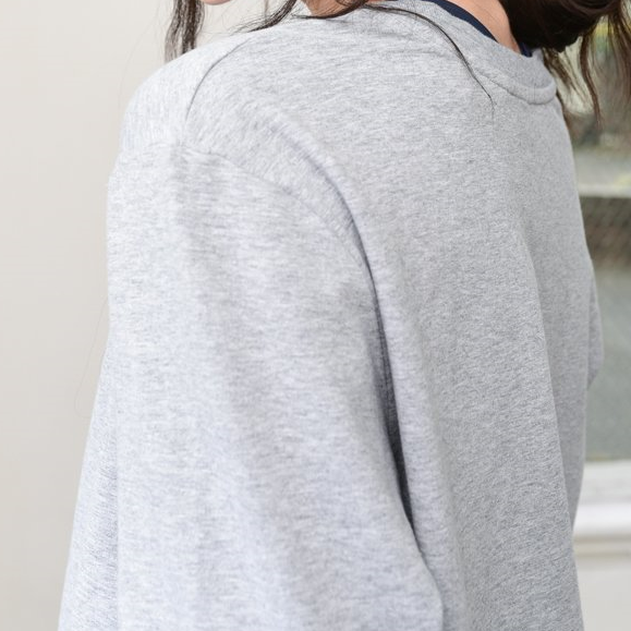 Basic Crew Heather Grey