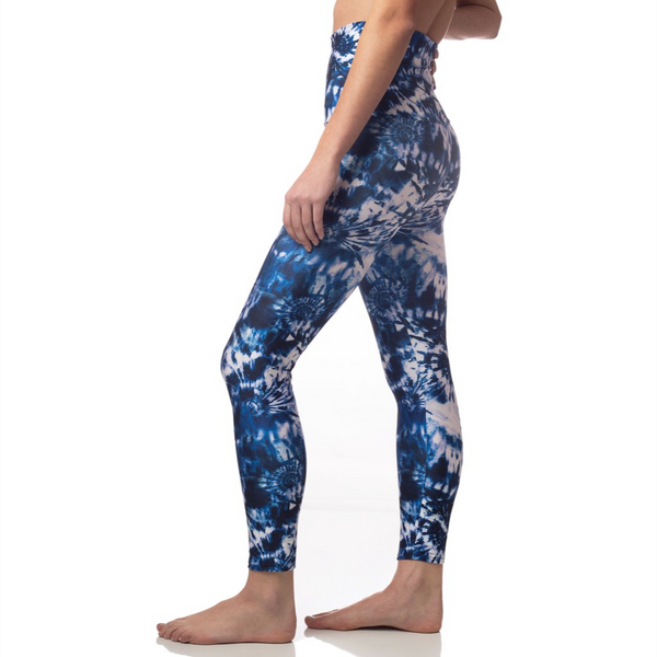 Emily Hsu Indigo Tie Dye Sneaker Legging