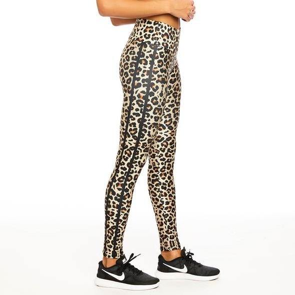 Classic Leopard Leggings - Goldsheep - @simplyWORKOUT – SIMPLYWORKOUT