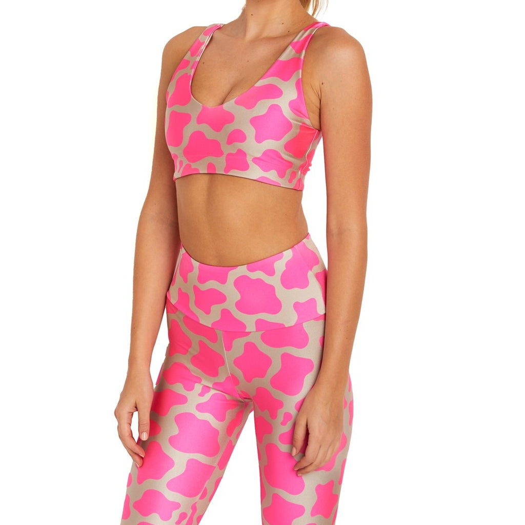 Pink Glow Skeleton U-Bra - Goldsheep - simplyWORKOUT – SIMPLYWORKOUT