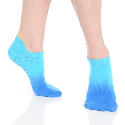 Rory - Ombre Caribbean Blue - Grip Sock