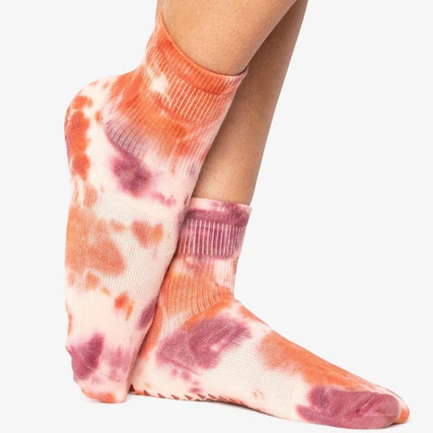 Jamie Ankle Grip Socks - Mint (Barre / Pilates)