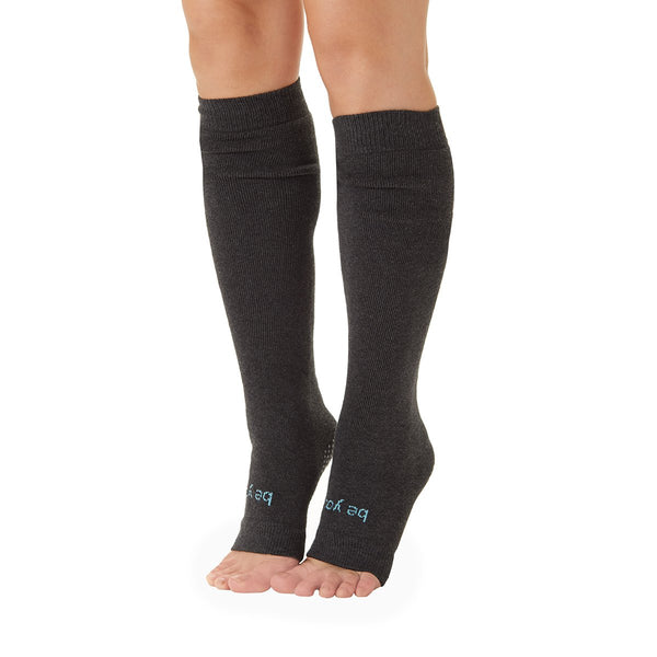 Sticky Be Be You Charcoal Grey Grip Leg Warmers